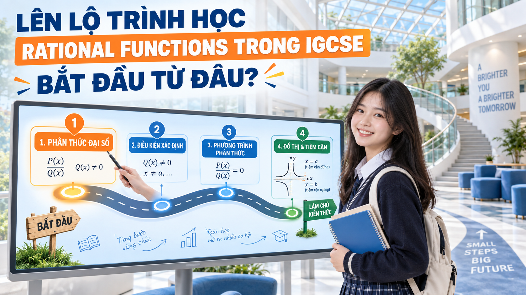 11. Lên lộ trình học Rational Functions trong IGCSE: bắt đầu từ đâu