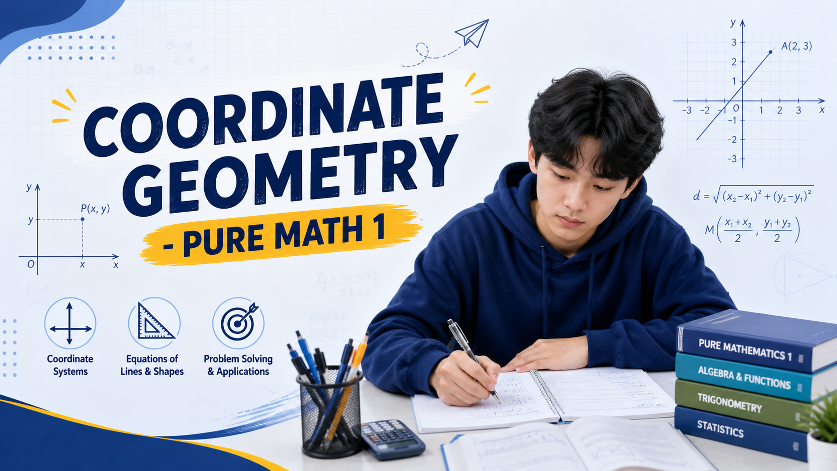 COORDINATE GEOMETRY - PURE MATH 1